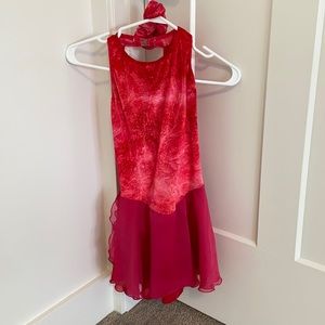 Figure skating dress